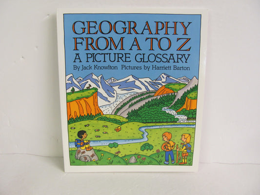 Geography From A to Z Harper Trophy Pre-Owned Knowlton History Textbooks