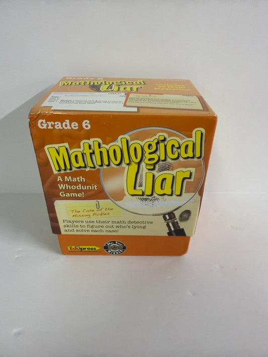 Mathological Liar Edupress Game  Pre-Owned Games/Puzzles