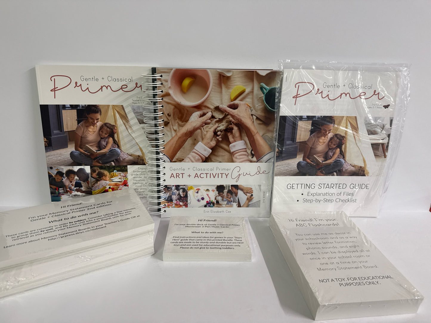 Art & Activity Guide Gentle and Classical Set  Pre-Owned Unit Study Books