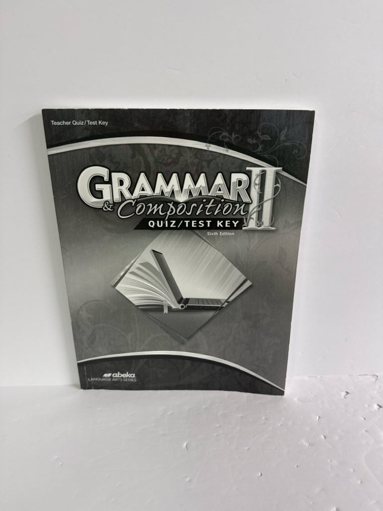 Grammar & Composition II Abeka Quiz/Test Key  Pre-Owned Language Textbooks