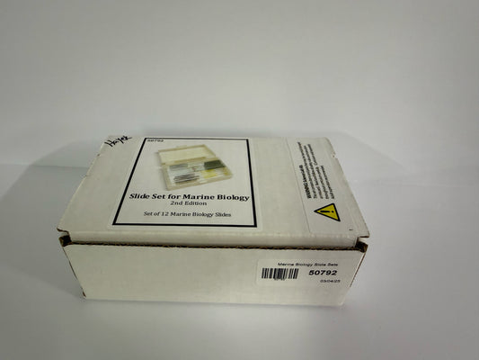 Slide Set for Marine Biology Nature's Workshop Pre-Owned Experiment Books