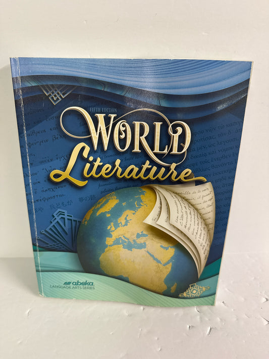 World Literature Abeka Student Text  Pre-Owned Language Textbooks