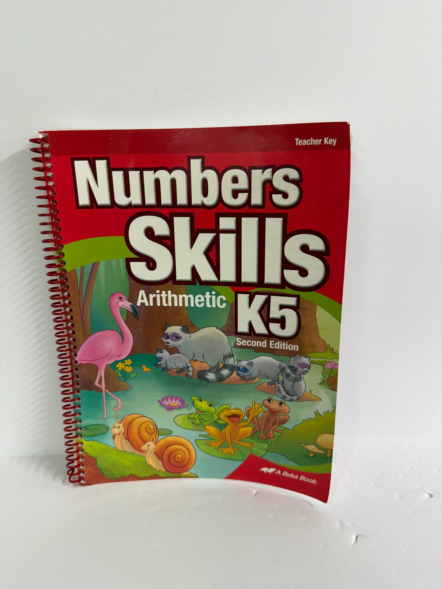 Numbers Skills K5 Abeka Teacher Key  Pre-Owned Mathematics Textbooks
