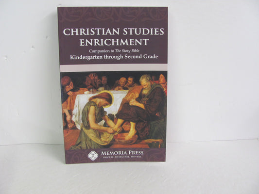 Christian Studies Enrichment Memoria Press Pre-Owned Elementary Bible Books