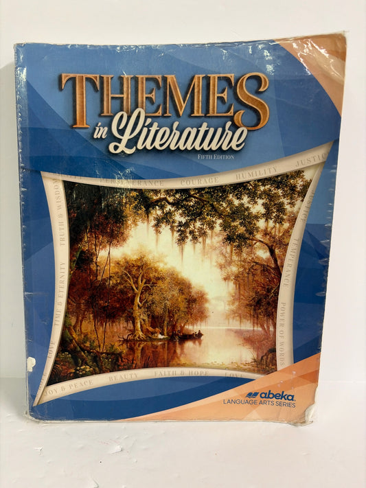 Themes in Literature Abeka Student Text  Pre-Owned 9th Grade Language Textbooks