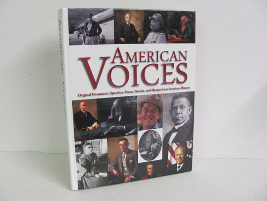 American Voices Notgrass Pre-Owned High School History Textbooks