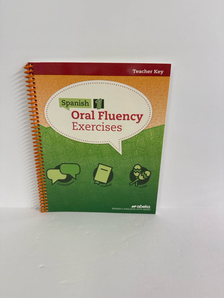 Oral Fluency Exercises Abeka Teacher Key  Pre-Owned High School Spanish