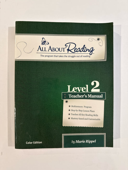 All About Reading Level 2 All About Reading Marie Rippel Reading Textbooks