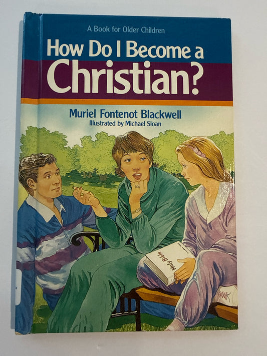 How Do I Become a Christian? Broadman Pre-Owned Elementary Children's Books