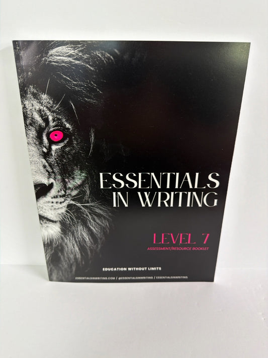 Essentials in Writing Level 7 EIW 7th Grade Language Textbooks
