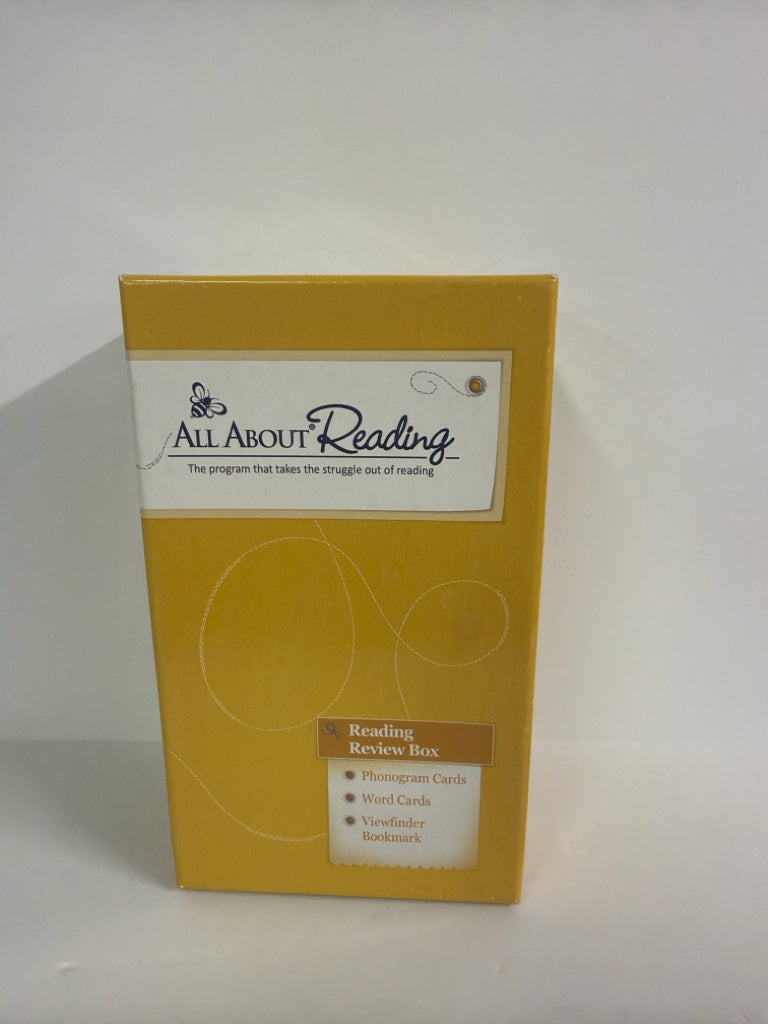 All About Reading Review Box All About Learning Pre-Owned Reading Textbooks