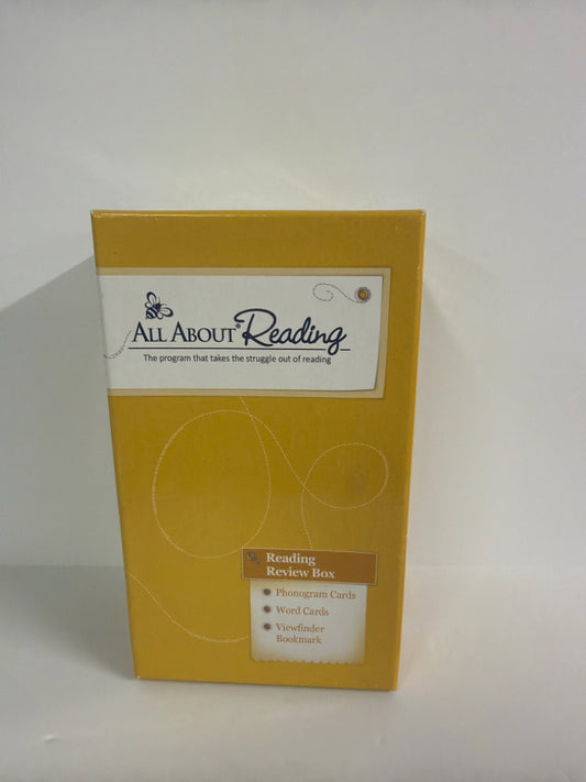 All About Reading Review Box All About Learning Pre-Owned Reading Textbooks