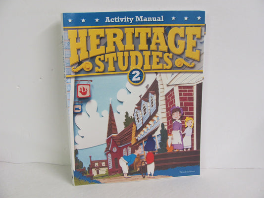 Heritage Studies 2 BJU Press Activity Book  Pre-Owned History Textbooks