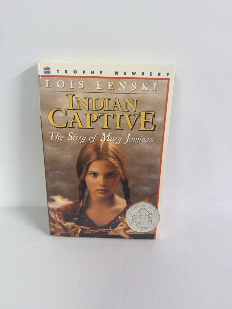 Indian Captive Harper Trophy Pre-Owned Lois Lenski Fiction Books