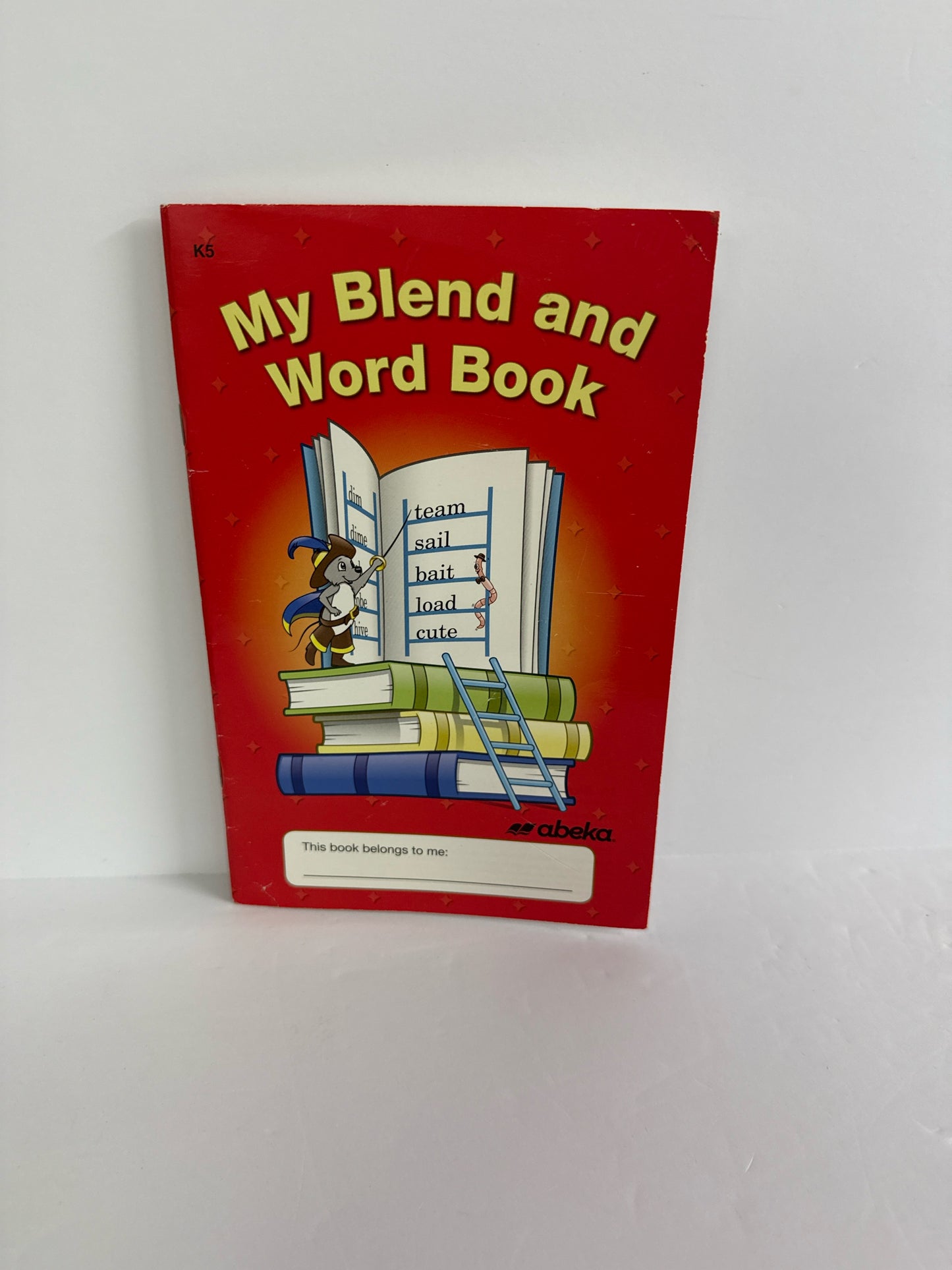 My Blend and Word Book Abeka Reader Pre-Owned K4 Reading Textbooks
