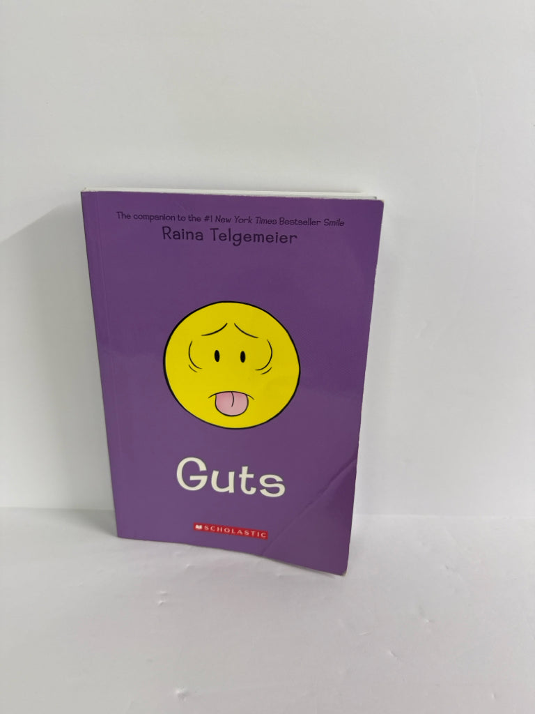 Guts Raina Telgemeier Scholastic Juvenile Books