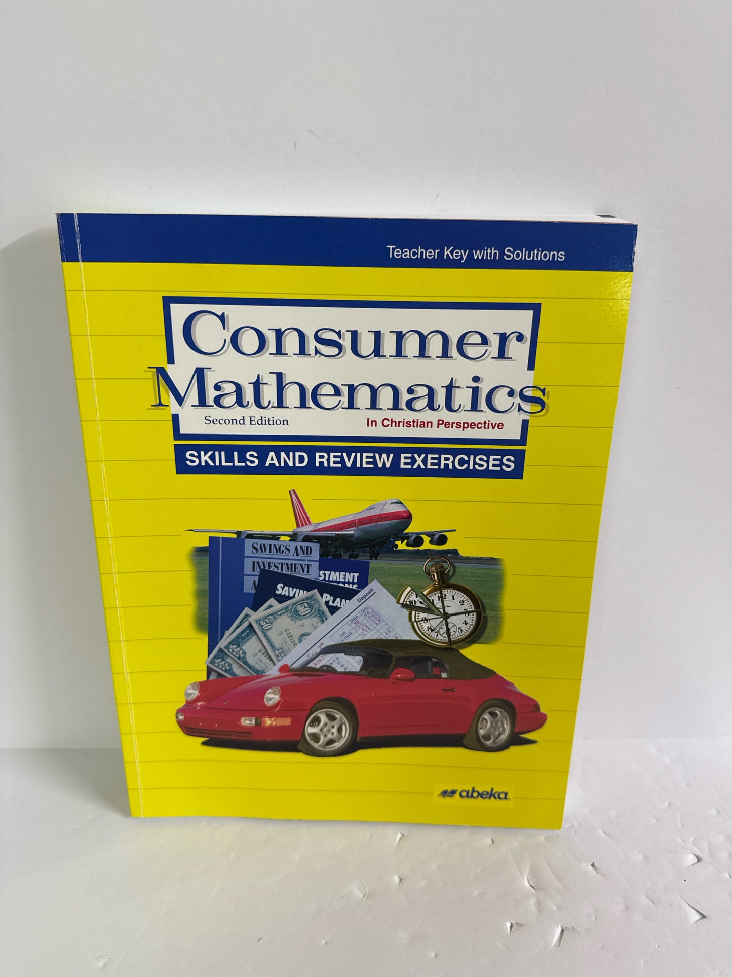 Consumer Math Abeka Teacher Key  Pre-Owned High School Mathematics Textbooks