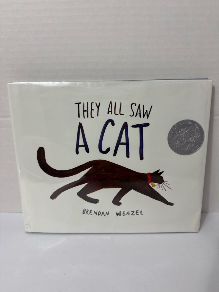 They All Saw a Cat Brendan Wenzel Chronicle Books Hardback Books
