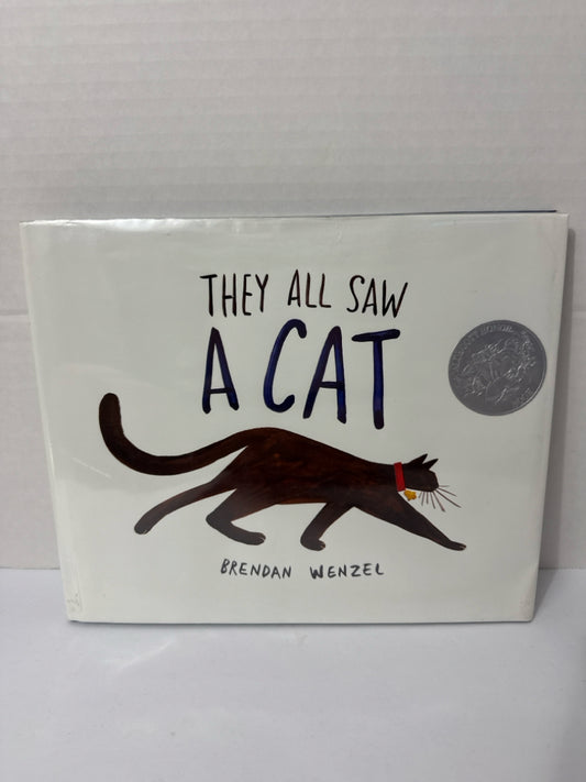 They All Saw a Cat Brendan Wenzel Chronicle Books Hardback Books