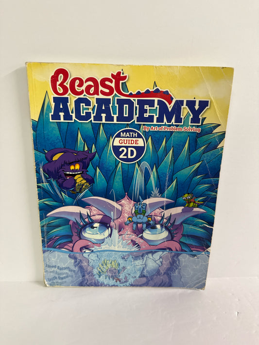 Beast Academy 2D Beast Academy Math Guide Pre-Owned Mathematics Textbooks