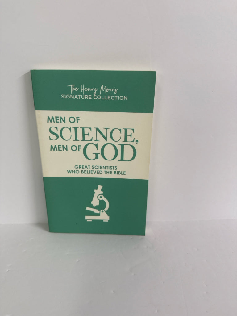 Men Of Science Men of God MasterBooks Pre-Owned Henry Morris Science Textbooks