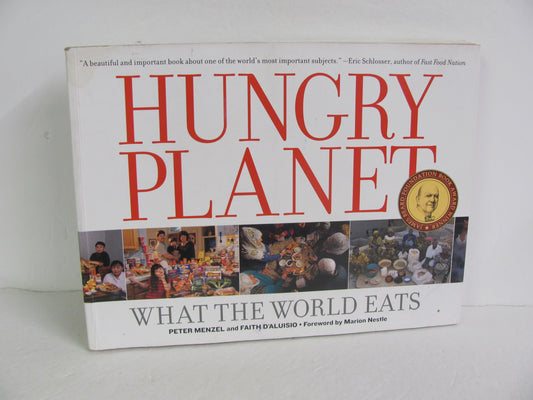 Hungry Planet Ten Speed Press Pre-Owned Menzel World History Books