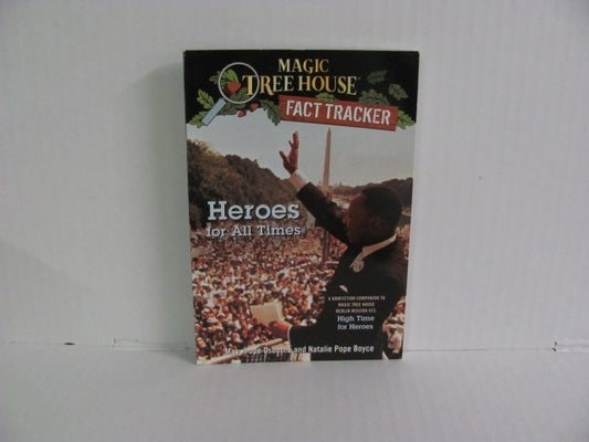 Heroes for All Times Random House Reader  Pre-Owned The Magic Tree House