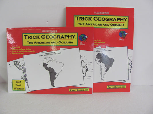 Trick Geography  Americas and Ocean Blackmer Press Blackmer Geography Books