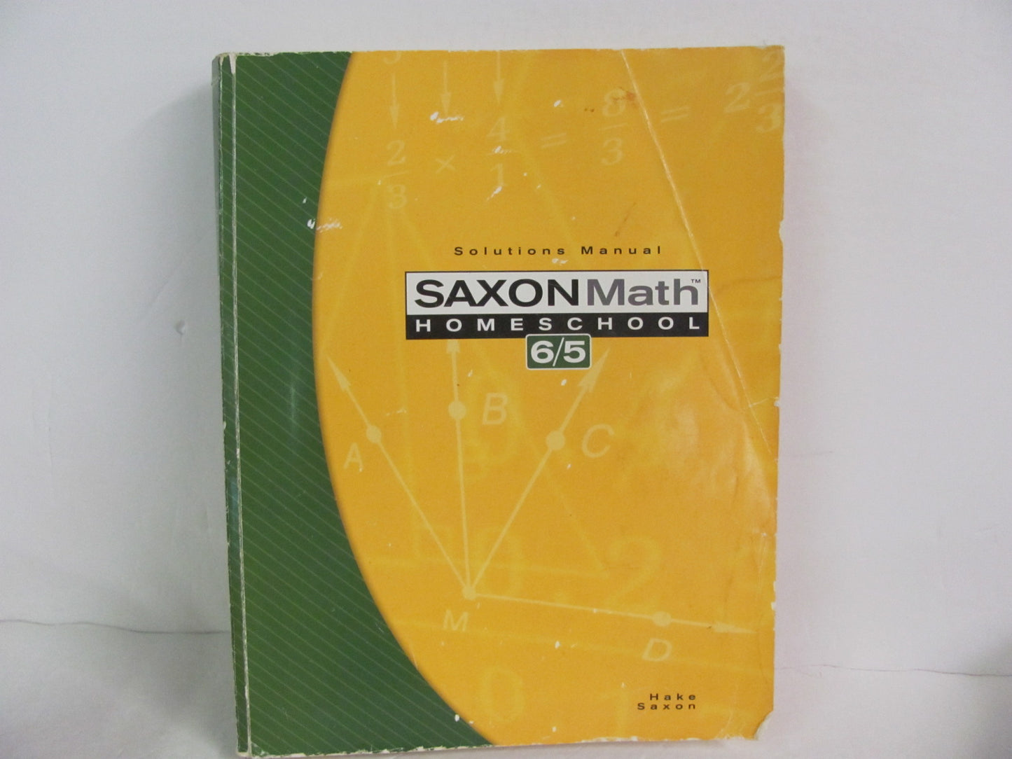 Math 65 Saxon Solutions Manual  Pre-Owned 5th Grade Mathematics Textbooks