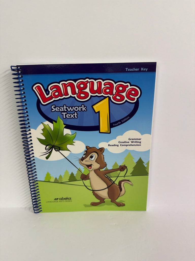 Language 1 Abeka Teacher Key  Pre-Owned 1st Grade Language Textbooks
