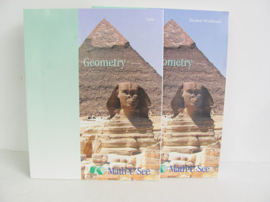 Geometry Math U See Set  Pre-Owned Demme High School Mathematics Textbooks