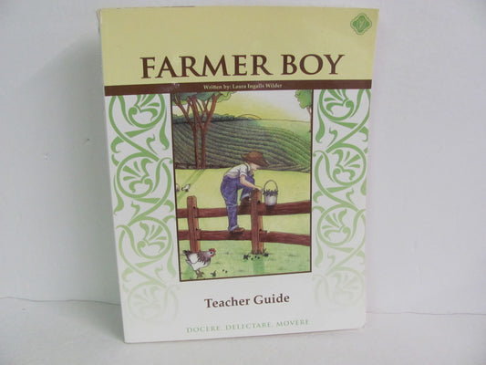 Farmer Boy Memoria Press Teacher Guide  Pre-Owned Wilder Fiction Books