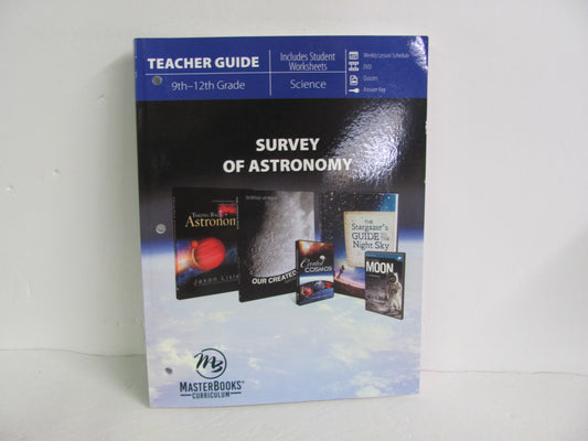 Survey of Astronomy Master Books Teacher Guide  Pre-Owned Science Textbooks