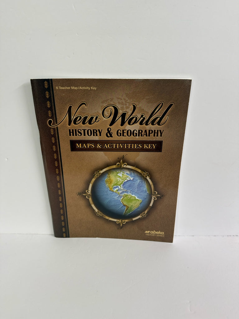 New World History & Geography Abeka 6th Grade History Textbooks