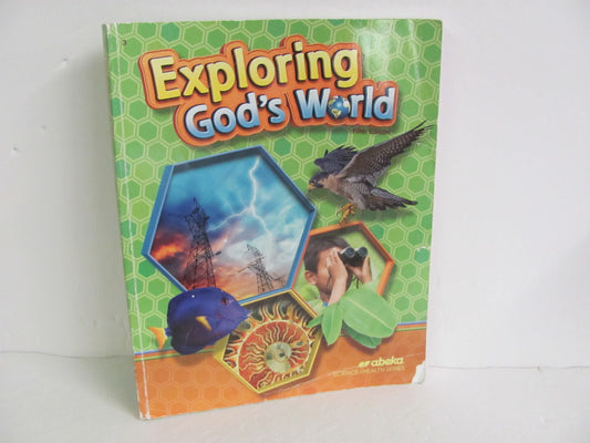 Exploring God's World Abeka Student Book Pre-Owned 3rd Grade Science Textbooks