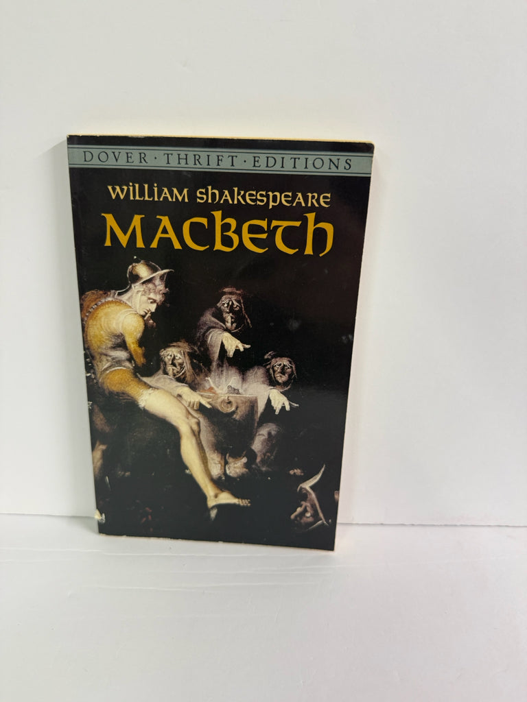 Macbeth Dover Thrift Pre-Owned William Shakespeare Fiction Books