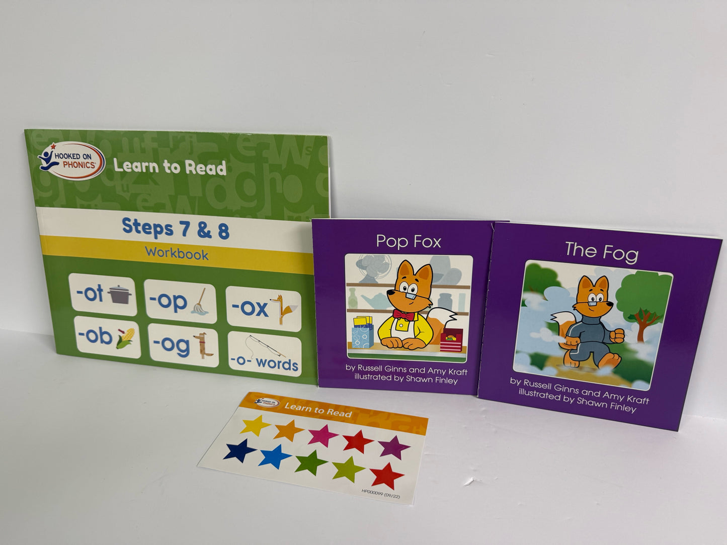 Learn to Read Hooked on Phonics Set  Pre-Owned Elementary Early Learning Books