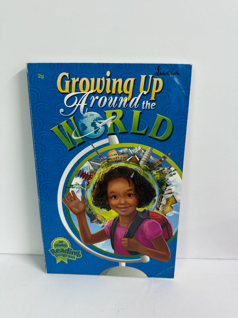 Growing up Around the World Abeka Reader Pre-Owned 2nd Grade Reading Textbooks