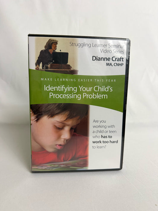 Struggling Learner Dianne Craft DVD Pre-Owned Craft Educator Resources