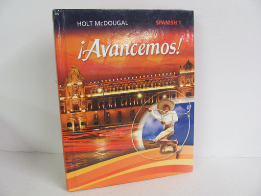 Avancemos! Spansih 1 HMH Books Student Book Pre-Owned High School Spanish Books