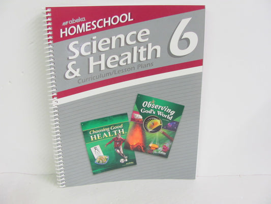 Science & Health Abeka Curriculum Pre-Owned 6th Grade Science Textbooks