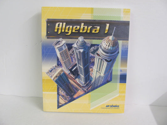 Algebra 1 Abeka Student Book Pre-Owned High School Mathematics Textbooks