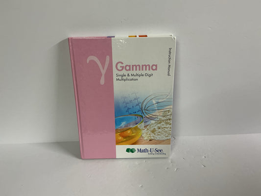 Gamma Math U See Instruction Manual  Pre-Owned Elementary Mathematics Textbooks