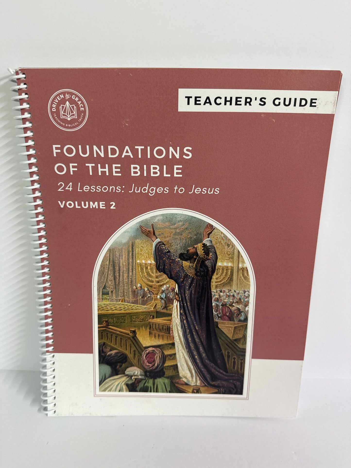 Foundations of the Bible Vol 2 Driven By Grace Elementary Bible Textbooks