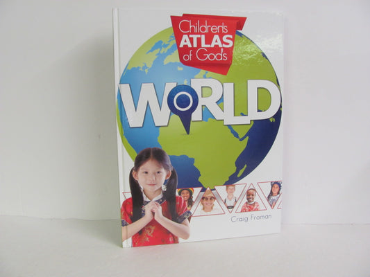 Children's Atlas of God's World Master Books Pre-Owned Froman Geography Books
