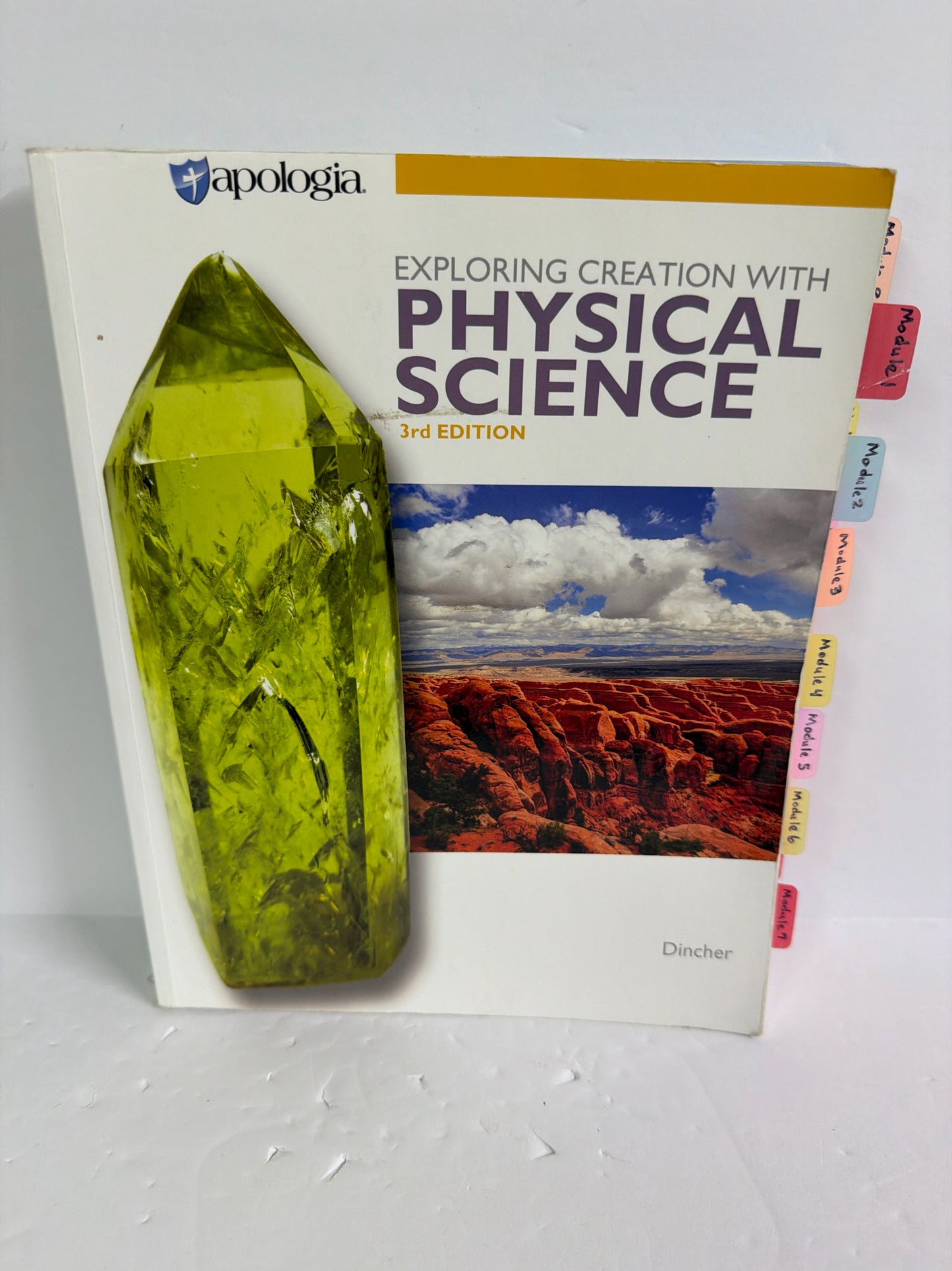 Exploring Creation with Physical Sc Apologia Dincher 8th Grade Science Textbooks