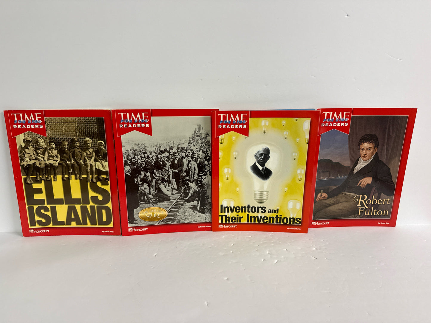 Time for Kids Readers Harcourt Set  Pre-Owned Elementary Reading Textbooks