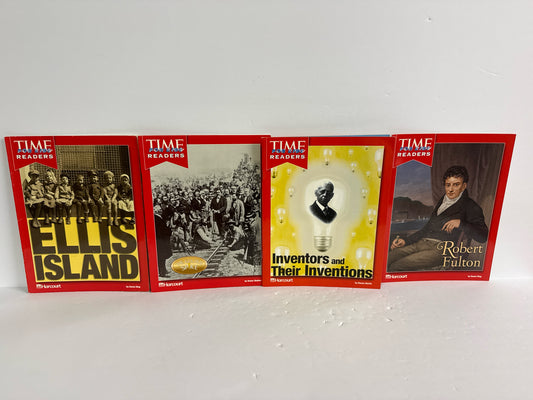 Time for Kids Readers Harcourt Set  Pre-Owned Elementary Reading Textbooks