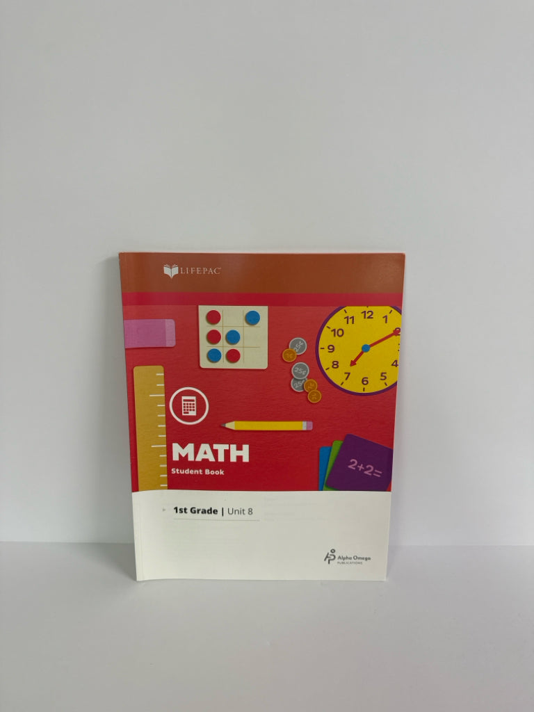 Math Alpha Omega Lifepac Pre-Owned 1st Grade Mathematics Textbooks
