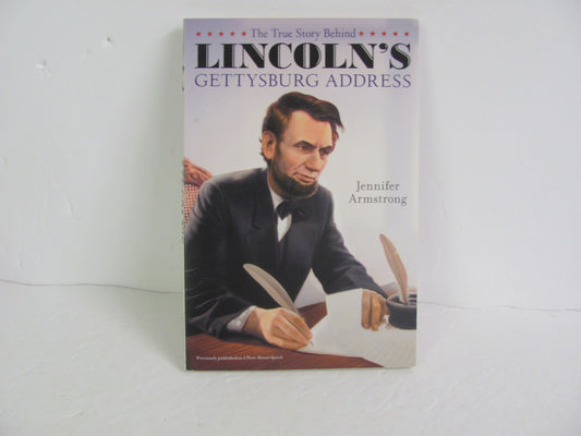 Lincoln's Gettysburg Address Simon Pre-Owned Armstrong Biography Books